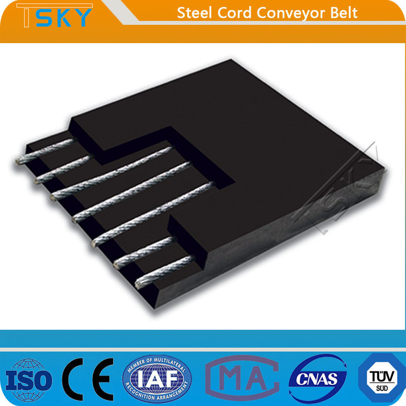 9.1mm Steel Cord GX Series GX4000 Conveyor Rubber Belt