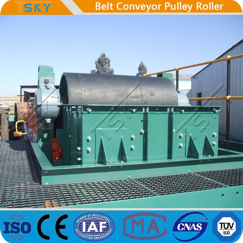 Conveyor Pulley Motorized Driving Pulley Drum With Rubber Lagging DIN, AFNOR, FEM, BS, JIS, SANS, CEMA